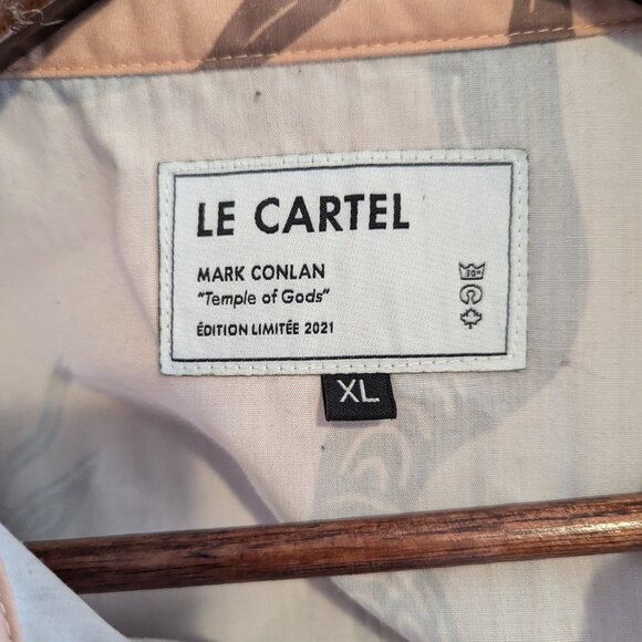 LE CARTEL - Temple of Gods graphic shirt - Sz XL - Picture 4 of 8